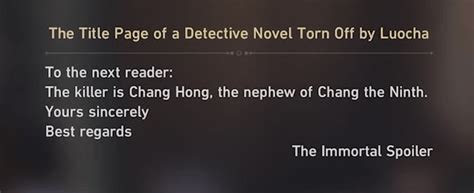 The Angler Mystery .